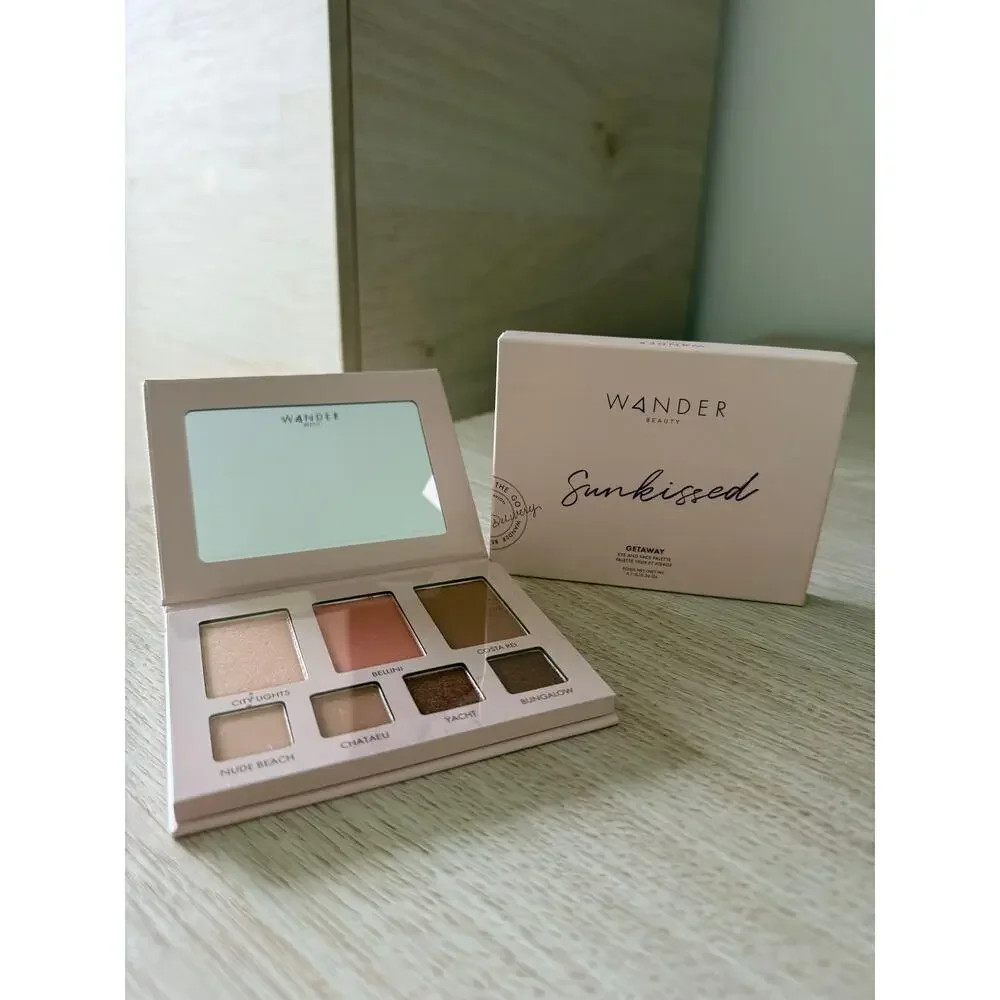 $42 Wander Beauty Sunkissed Getaway Eye & Face Palette NIB